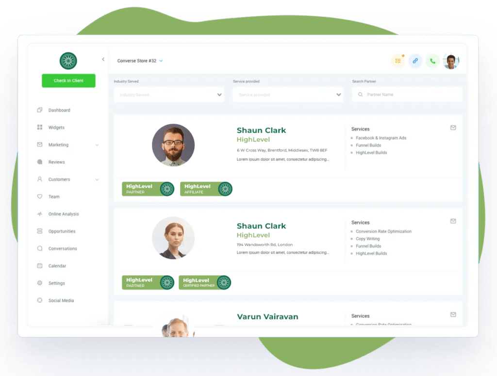 Partner Directory. List Partner Program - CHE